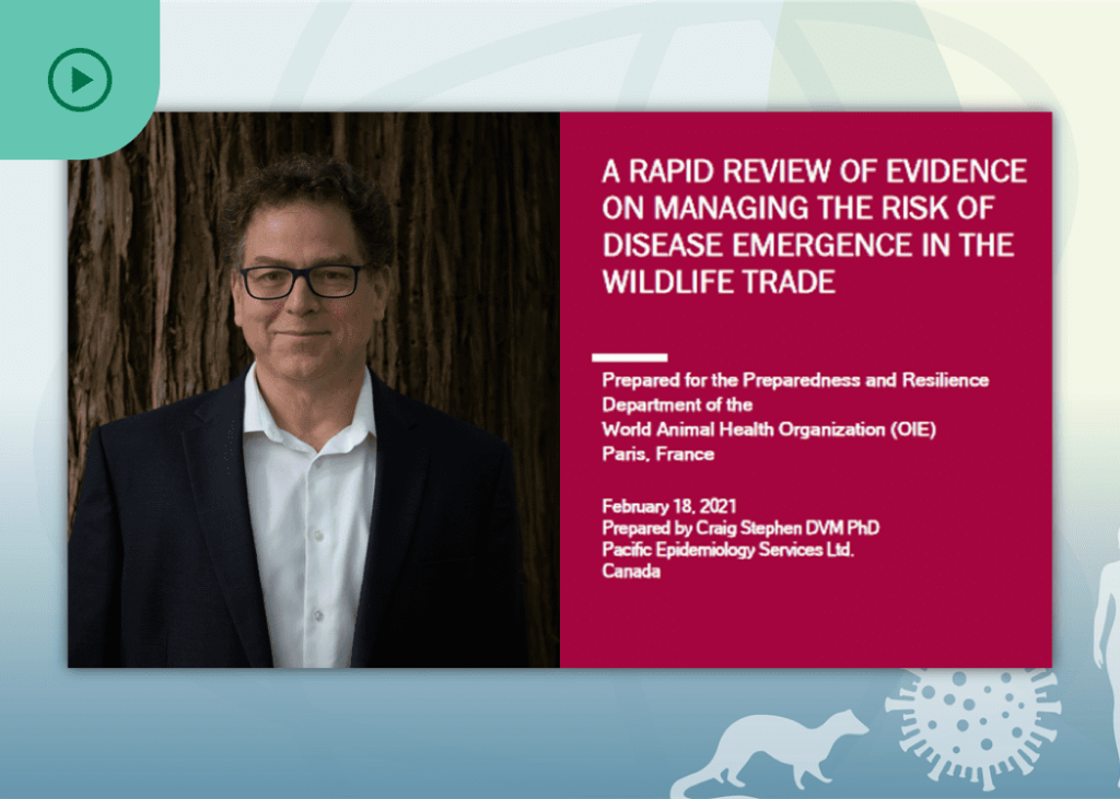 Craig Stephen disease wildlife trade